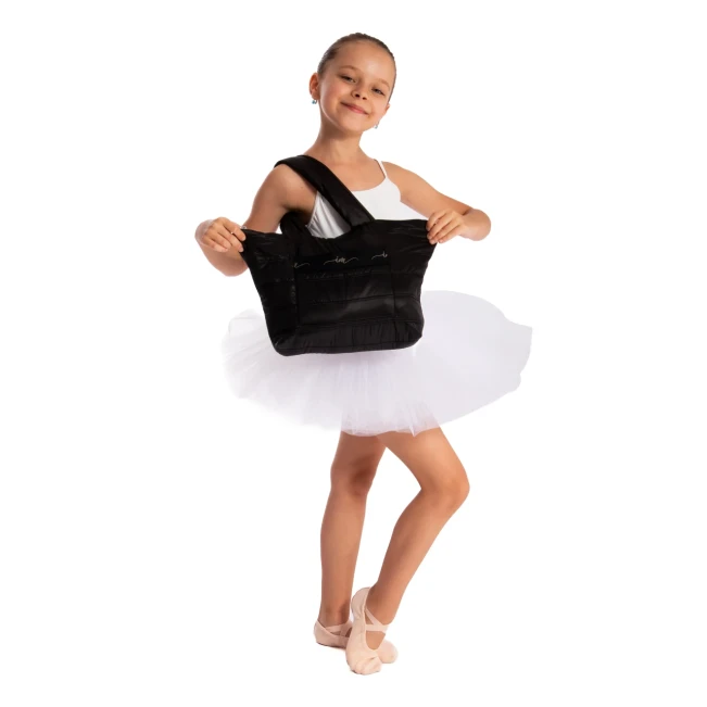 Intermezzo Alma, Schultertasche für Kinder – Schwarz