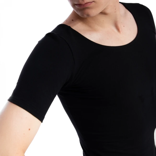 Camalboy, Herren-T-Shirt mit kurzem Ärmel - Schwarz