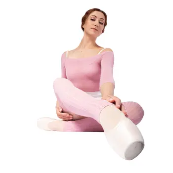 Delphina, gestrickte Stulpen mit einer Länge von 65 cm