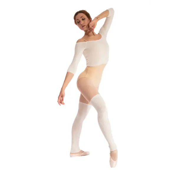 Delphina, gestrickte Stulpen mit einer Länge von 65 cm Delphina, gestrickte Stulpen mit einer Länge von 65 cm