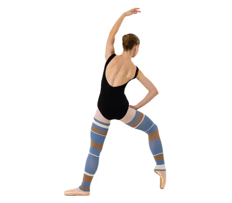 Intermezzo Ellen, gestrickte Stulpen - Blau - light blue