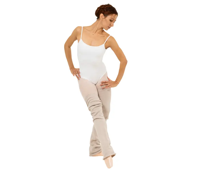 Intermezzo Ganesha, gestrickte Stulpen - Beige