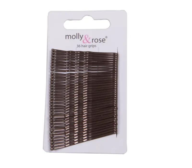 Intermezzo, kurze Haarklammern - Braun