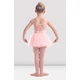 Mirella Daidy, Tanztrikot für Mädchen mit Spitze - Rosa - light pink