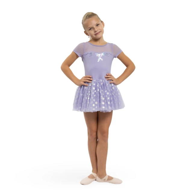 Mirella Glow, Kindertrikot mit Tutu-Röckchen Mirella Glow, Kindertrikot mit Tutu-Röckchen