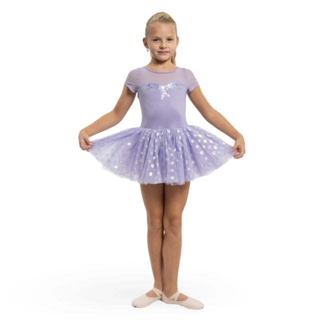 Mirella Glow, Kindertrikot mit Tutu-Röckchen Mirella Glow, Kindertrikot mit Tutu-Röckchen