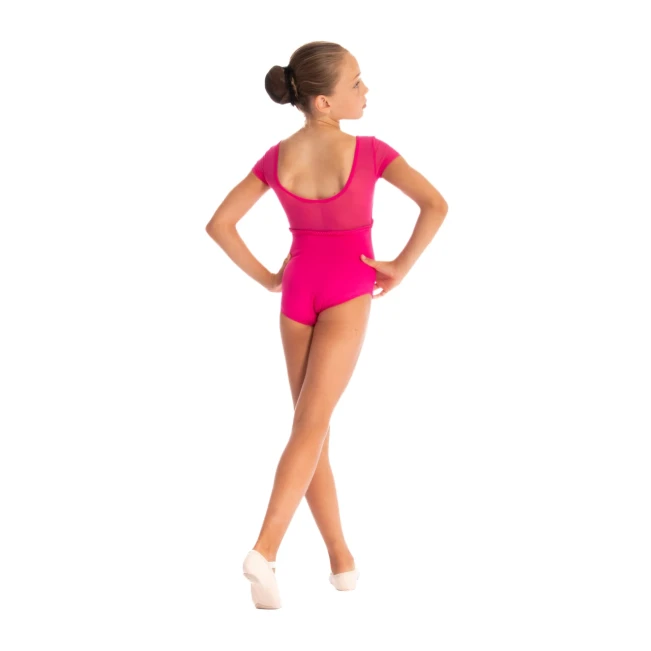Mirella Miami, Mädchen-Trikot mit kurzen Ärmeln Mirella Miami, Mädchen-Trikot mit kurzem Ärmel - Rosa - Hot Pink