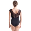 Mirella Pleated Bod Cap sleeve leotard M5096LM, Damen-Trikot mit Ärmel Mirella Pleated Bod Cap sleeve leotard M5096LM, Damen-Trikot mit Ärmel