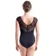 Seville strap back leotard, Damen-Trikot mit Ärmel