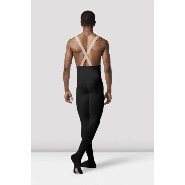 Bloch, Herren-Leggings mit Öffnung am Fuß Bloch, Herren-Leggings mit Fußloch - Schwarz