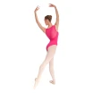Mirella Miami Boatneck-Tanktop, Damen-Trikot mit breiten Trägern – Fuchsia Mirella Miami Boatneck-Tanktop, Damen-Trikot mit breiten Trägern – Fuchsia