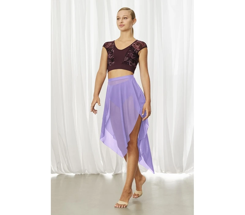 Mireya, Damenrock - Schwarz Bloch