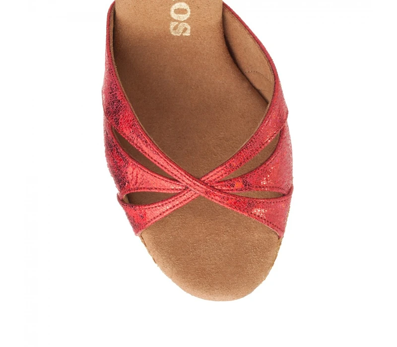 Rummos Exclusive, Schuhe für Gesellschaftstanz - Rummos Rot Fantasy