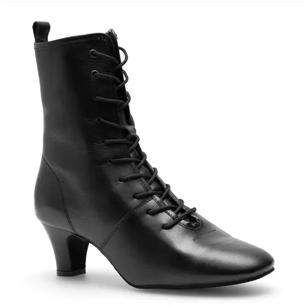 Rumpf Folklore Boots, Damen-Leder-Tanzstiefel Rumpf Folklore Boots, Damen-Leder-Tanzstiefel