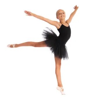 Rumpf Dada, Mädchen-Tutu-Röckchen - Schwarz