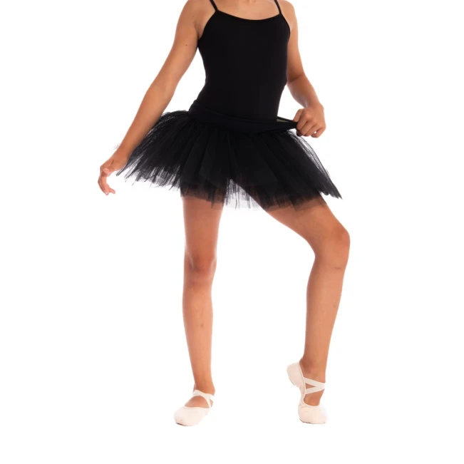 Rumpf Dada, Mädchen-Tutu-Rock Rumpf Dada, Mädchen-Tutu-Röckchen - Schwarz