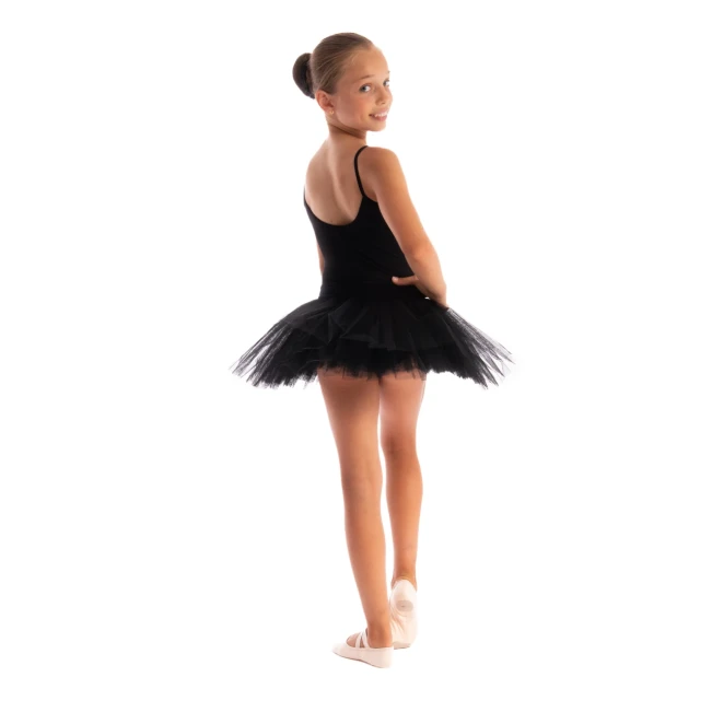 Rumpf Dada, Mädchen-Tutu-Rock Rumpf Dada, Mädchen-Tutu-Röckchen - Schwarz