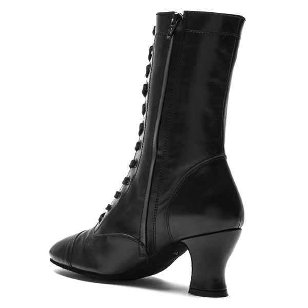 Rumpf Betty, Damen-Leder-Tanzstiefeletten Rumpf Betty, Damen-Leder-Tanzstiefeletten