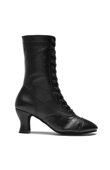 Rumpf Betty, Damen-Leder-Tanzstiefeletten