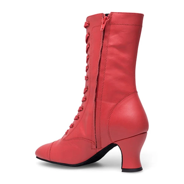 Rumpf Betty, Damen-Leder-Tanzstiefeletten Rumpf Betty, Damen-Leder-Tanzstiefeletten