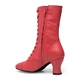 Rumpf Betty, Damen-Leder-Tanzstiefeletten Rumpf Betty, Damen-Leder-Tanzstiefeletten