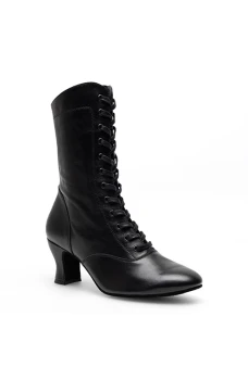 Rumpf Allie, Damen-Leder-Tanzstiefel