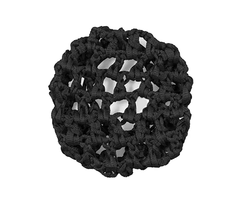 Rumpf Dutt-Abdeckung, farbiges Haarnetz für den Dutt - Schwarz