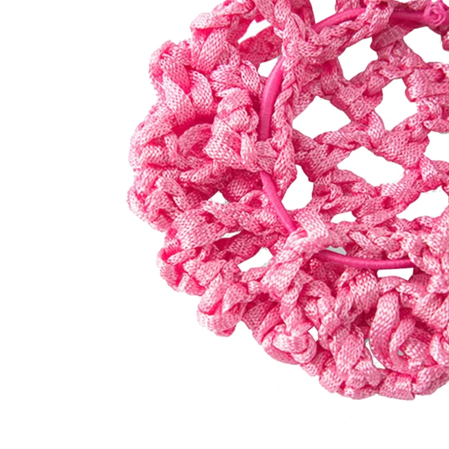 Dutt-Haarnetzüberzug, farbiges Haarnetz für den Dutt - Rosa - pink Dutt-Haarnetzüberzug, farbiges Haarnetz für den Dutt - Rosa - pink