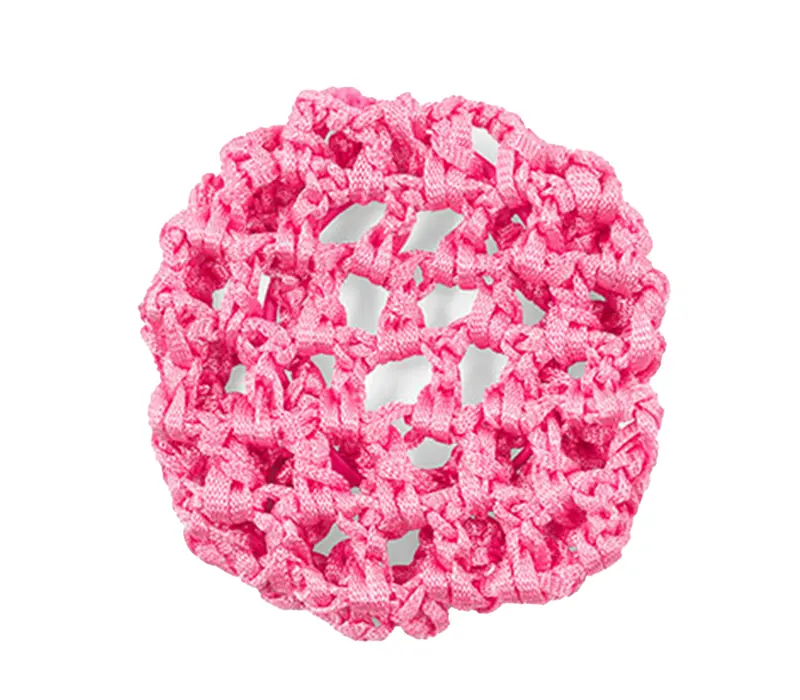 Dutt-Haarnetzüberzug, farbiges Haarnetz für den Dutt - Rosa - pink