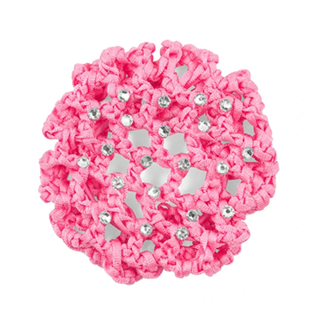 Rumpf Bun cover, farbiges Haarnetz für den Dutt mit Kristall Rumpf Bun cover, farbiges Haarnetz für den Dutt mit Kristall