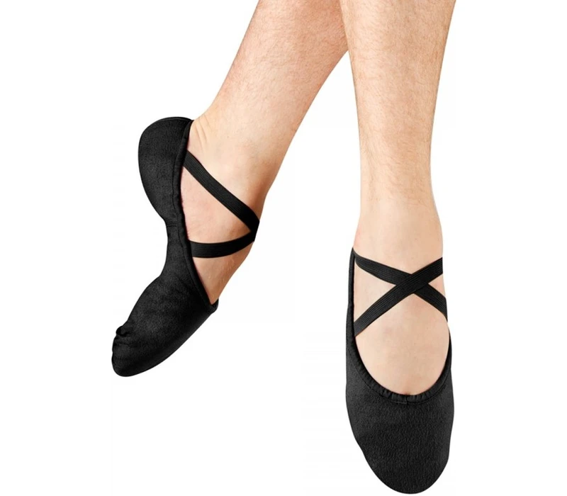 Bloch Pump, Ballettschläppchen für Herren – Schwarz Bloch Pump, Ballettschläppchen für Herren – Schwarz