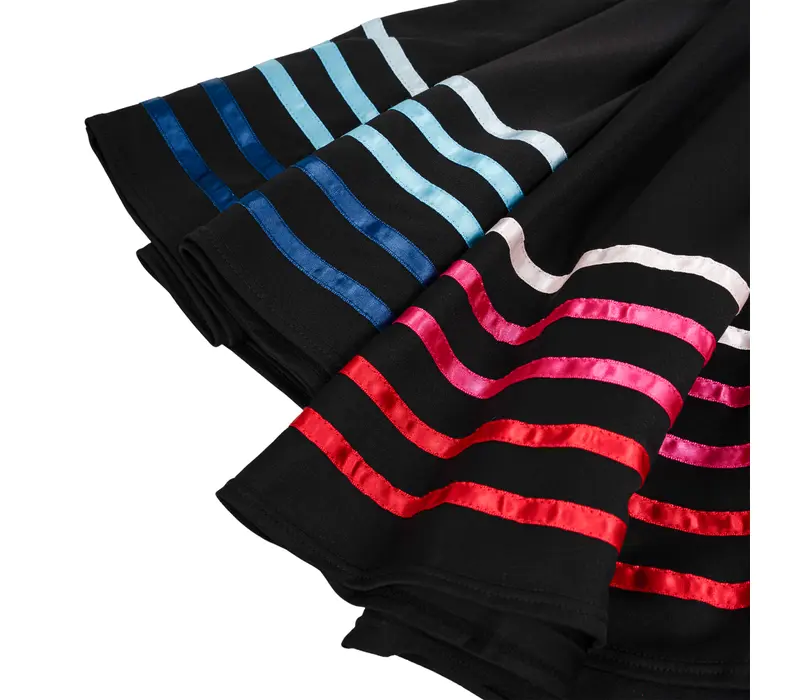 Constanza, Charakterrock – Schwarz/hellblau Sansha