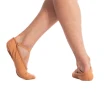 Sansha Pro, Herren-Leinen-Ballettschläppchen - Dunkelgrau Sansha