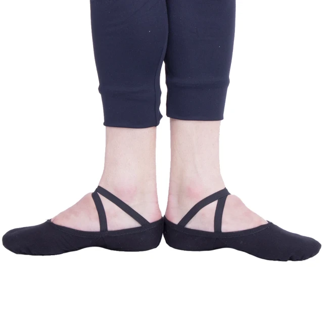 Sansha Silhouette 3C, Herren-Ballettschläppchen - Schwarz Sansha Silhouette 3C, Herren-Ballettschläppchen - Schwarz