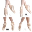 So Danca Alina III, Ballettspitzenschuhe mit niedrigerem Box und V-Ausschnitt. So Danca Alina III, Ballettspitzenschuhe mit niedrigerem Box und V-Ausschnitt.