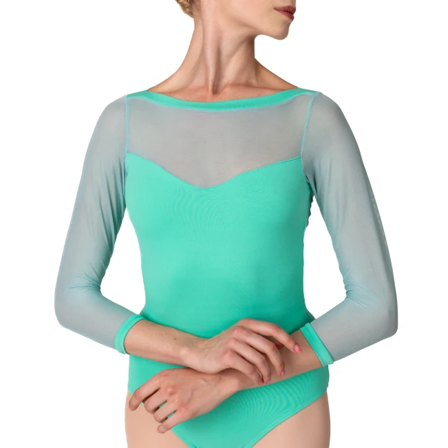 So Danca Elise, Trikot mit dreiviertellangen Netzärmeln So Danca Elise, Trikot mit dreiviertellangen Netzärmeln