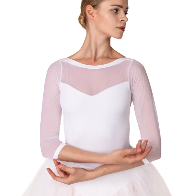 So Danca Elise, Trikot mit dreiviertellangen Netzärmeln So Danca Elise, Trikot mit dreiviertellangen Netzärmeln