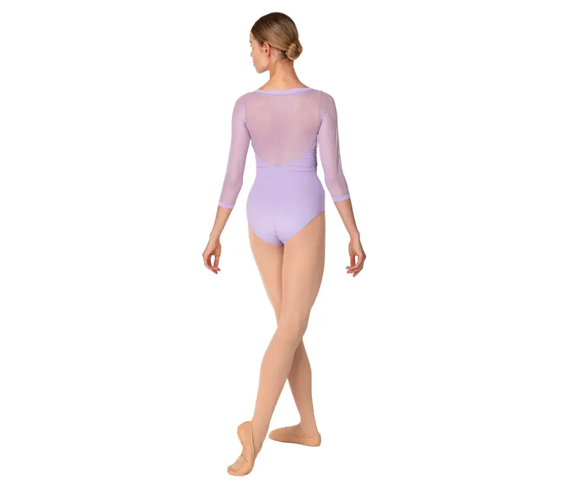 So Danca Elise, Trikot mit Dreiviertel-Meshärmeln So Danca Elise, Trikot mit dreiviertellangem Netzärmel - Violett - lavender