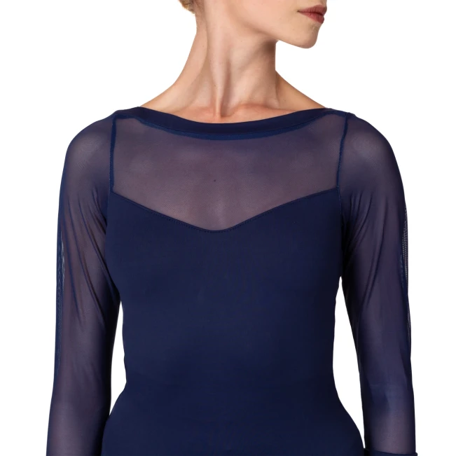 So Danca Elise, Trikot mit dreiviertellangen Netzärmeln So Danca Elise, Trikot mit dreiviertellangen Netzärmeln