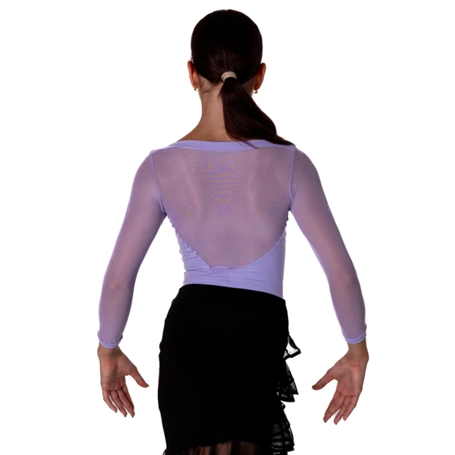 So Danca Elise Ballroom, Mädchen-Trikot mit 3/4-Ärmeln – Minze – mint So Danca Elise Ballroom, Mädchen-Trikot mit 3/4-Ärmeln – Minze – mint