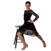 So Danca Elise Ballroom, Mädchen-Trikot mit Dreiviertelärmeln - Schwarz So Danca Elise Ballroom, Mädchen-Trikot mit Dreiviertelärmeln - Schwarz