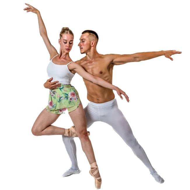 So Danca Floral, Wickelrock - Floral green SoDanca So Danca Floral, Wickelrock - Floral green SoDanca