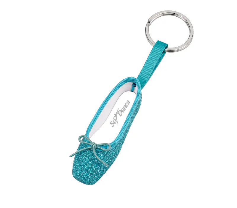 So Danca Anhänger, glitzernde Ballettspitze - Blau - blue