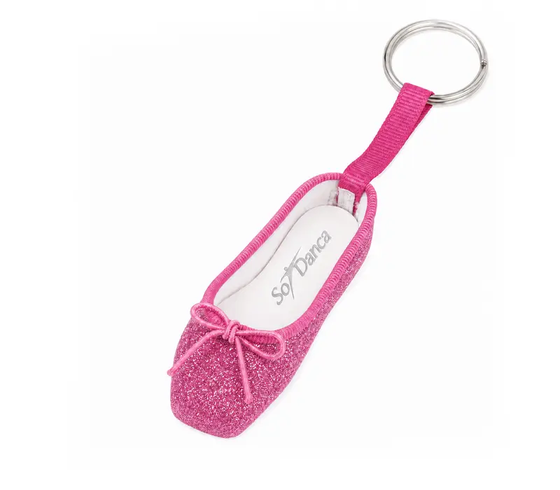 So Danca Anhänger, glitzernde Ballettspitze - Rosa – rose