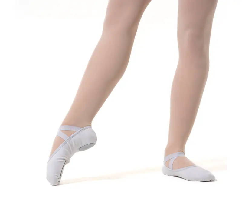 So Danca SD16, Damen elastische Ballettschläppchen - Weiß So Danca SD16, Damen elastische Ballettschläppchen - Weiß