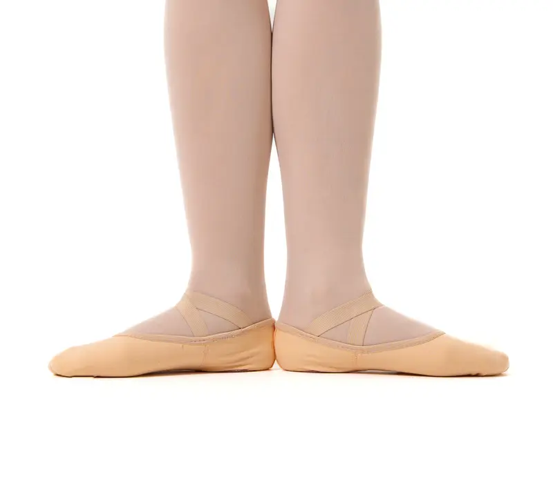 So Danca SD16, Damen elastische Ballettschläppchen - Rosa - light pink