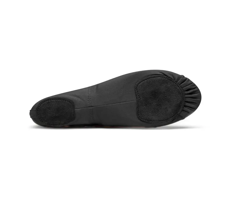 So Danca SD16, elastische Herren-Ballettschläppchen - Schwarz