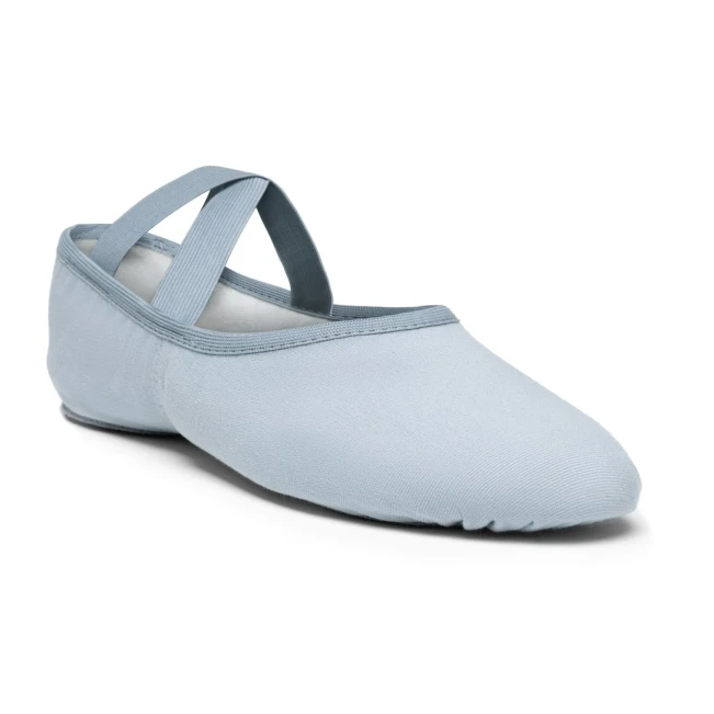 So Danca SD16, Herren elastische Ballettschläppchen - Hellgrau SD