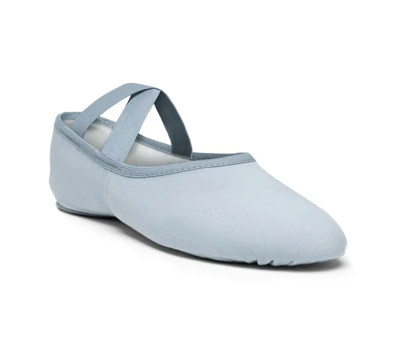 So Danca SD16, Herren elastische Ballettschläppchen - Hellgrau SD