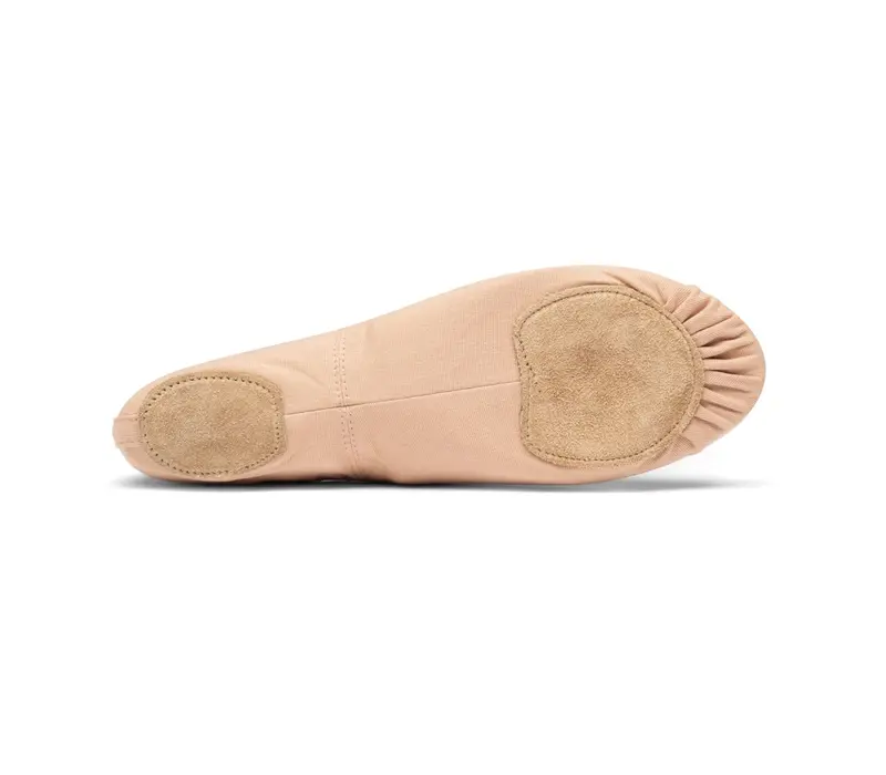 So Danca SD16, elastische Ballettschläppchen für Herren So Danca SD16, elastische Herren-Ballettschläppchen - Hautfarben - Sand